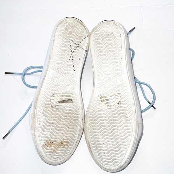Lamo Vita Sky Blue And White Casual Tie Sneakers - Picture 8 of 10